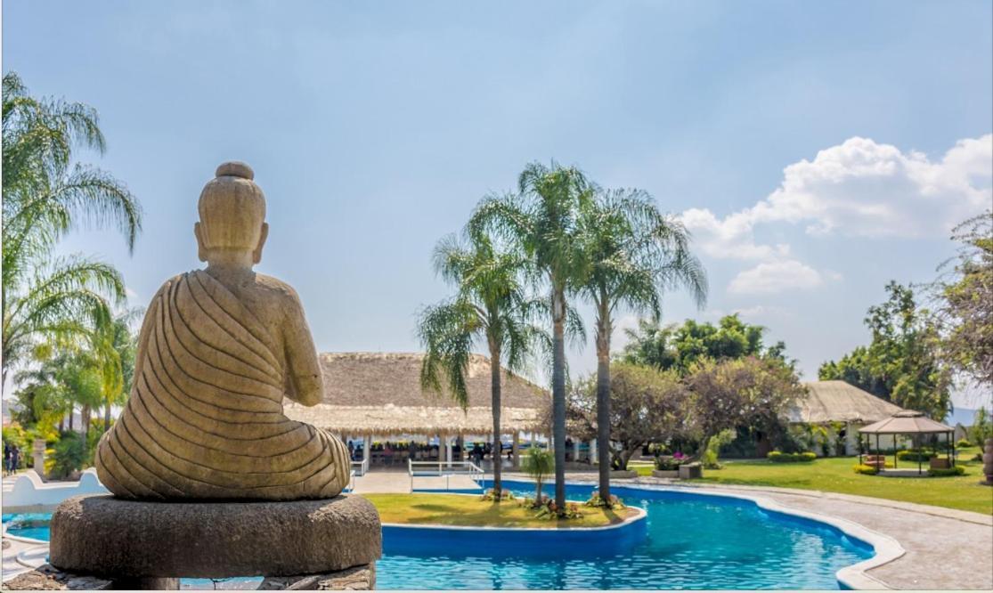 Jardin de la abundancia Hotel Tepoztlan Bagian luar foto