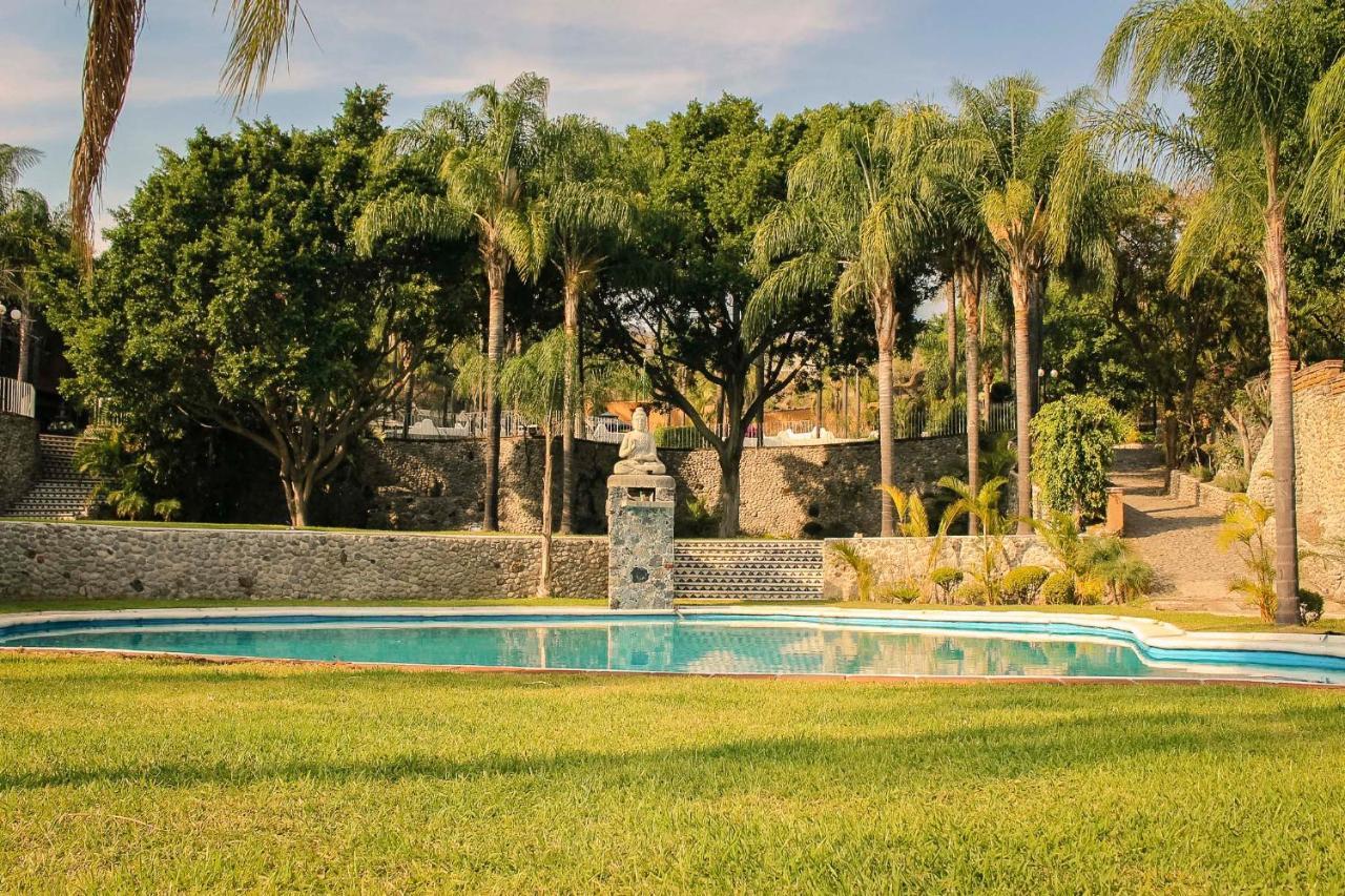 Jardin de la abundancia Hotel Tepoztlan Bagian luar foto